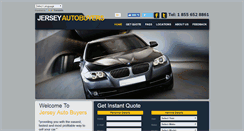 Desktop Screenshot of jerseyautobuyers.com